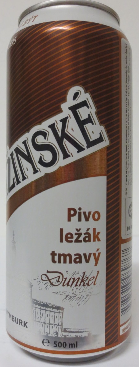 NYMBURK POSTŘIŽINSKÉ Pivo ležák tmavý Dunkel (50cl) (B/O)