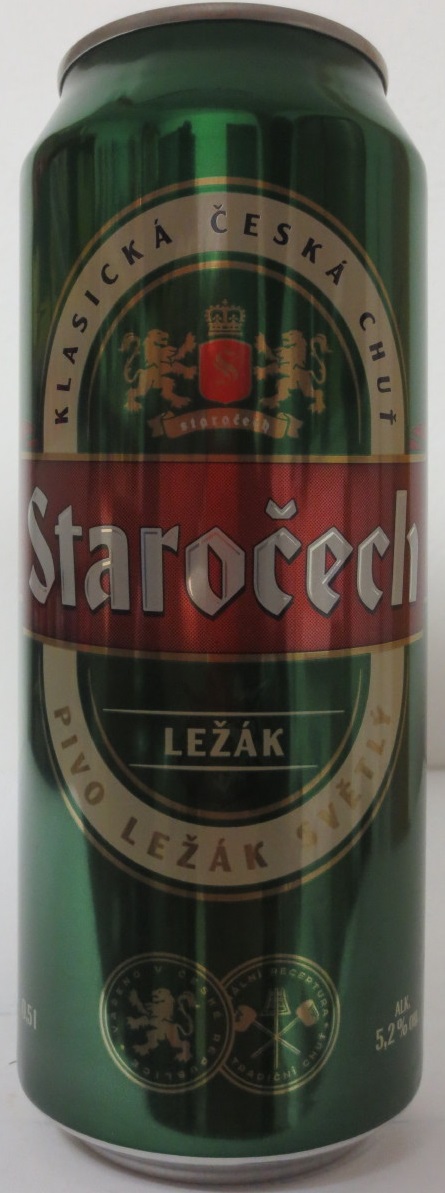 Staročech LEŽÁK PIVO LEŽÁK SVĚTLÝ (50cl) (B/O) č.1