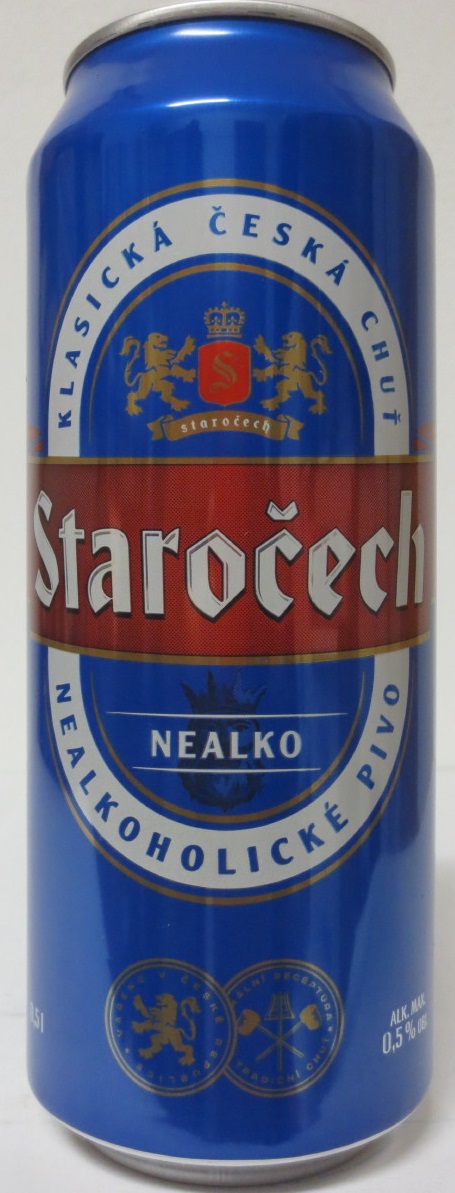 Staročech NEALKO NEALKOHOLICKÉ PIVO (50cl) (B/O) č.1