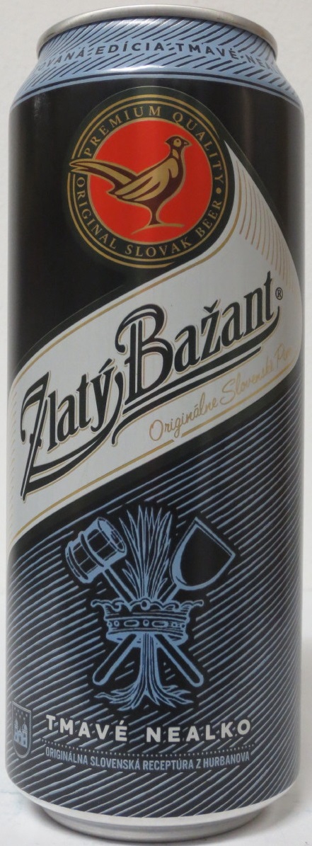 Zlatý Bažant TMAVÉ NEALKO (50cl) (B/O)