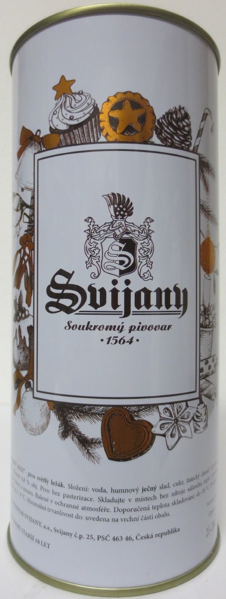 Svijany SVIJANSKÝ MÁZ Kouzelné Vánoce Vám přeje časopis gurmet (200cl) č.1 