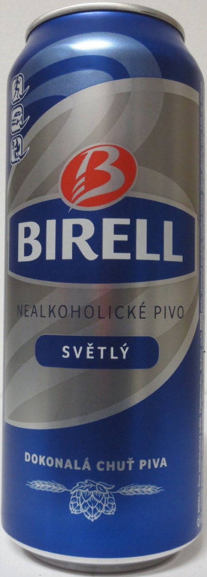 BIRELL NEALKOHOLICKÉ PIVO SVĚTLÝ č.2 (50cl) (B/O)