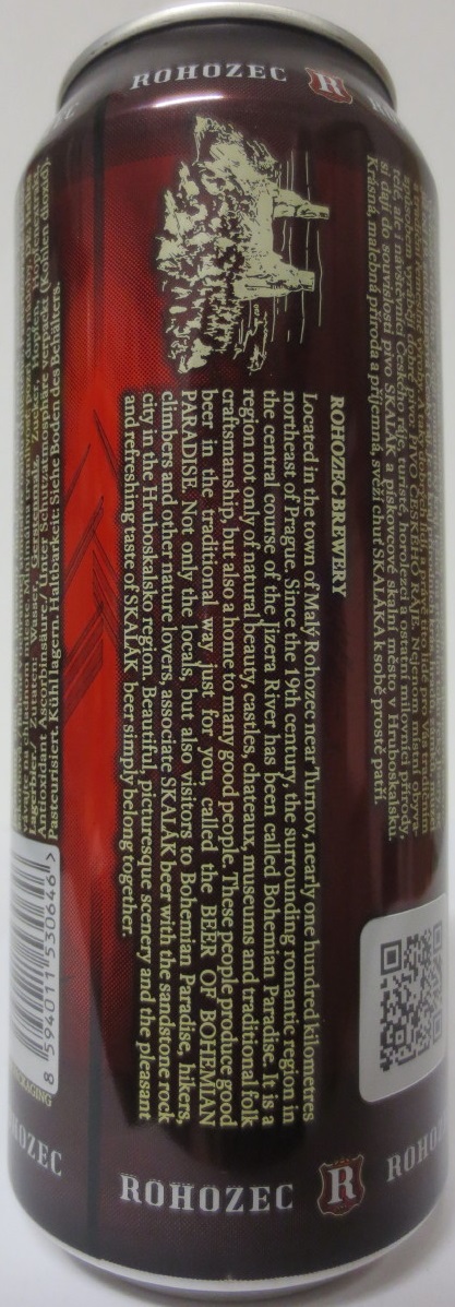 ROHOZEC Skalák SVĚTLÝ LEŽÁK (50cl) (B/O) č.1