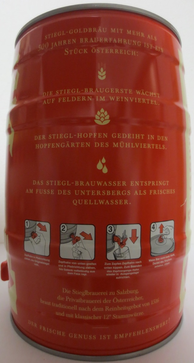 Salzburger Stiegl Bier (5L) Nr.1
