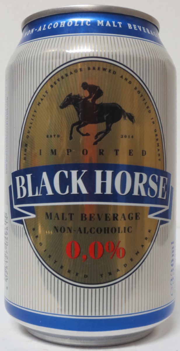 QATAR-BLACK HORSE MALT BEVERAGE NON ALCOHOLIC 0,0% (33cl) (AL) (B/O)