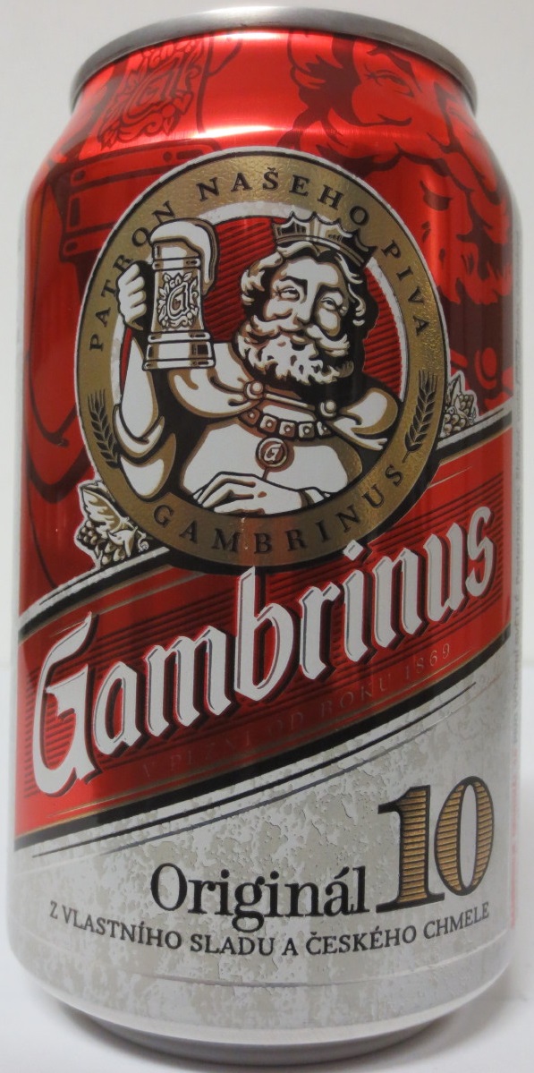 Gambrinus 10 Original č.3 (33cl) (B/O)