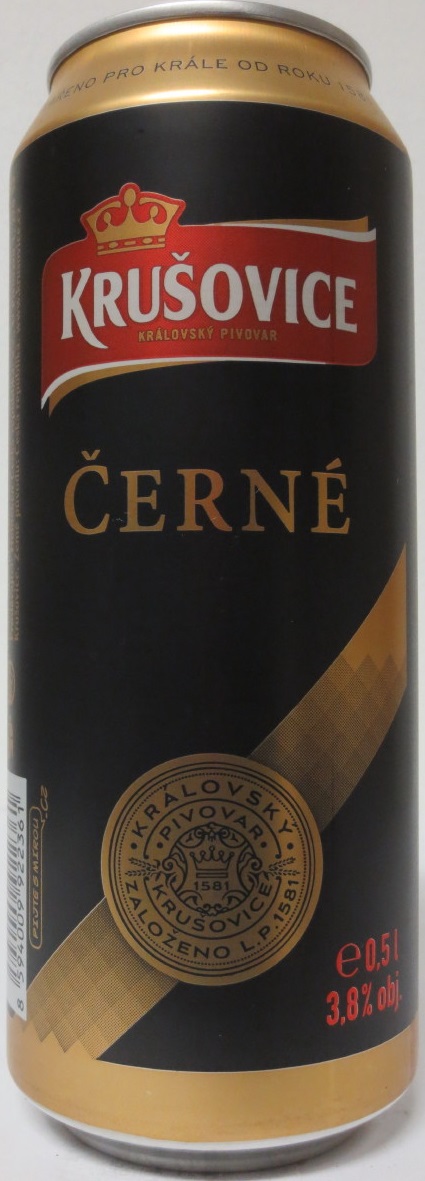 KRUŠOVICE KRÁLOVSKÝ PIVOVAR ČERNÉ (50cl) (B/O)