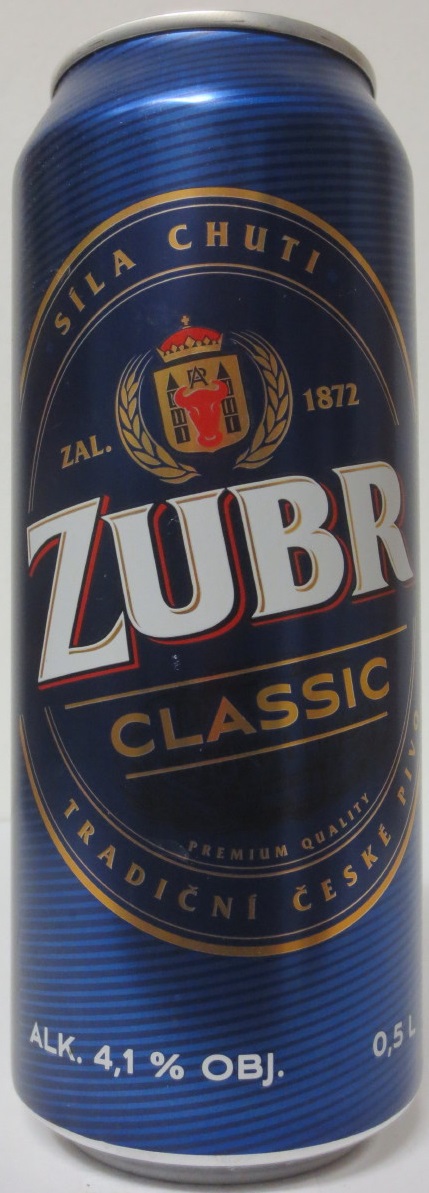 ZUBR CLASSIC (50cl) (B/O) č.3