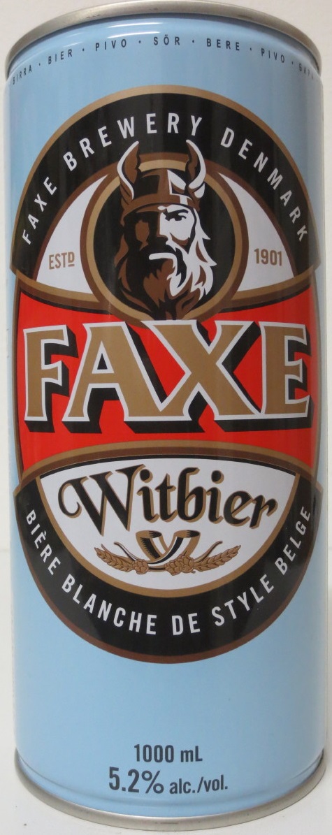 FAXE Witbier (100cl) (B/O) Nr.1 
