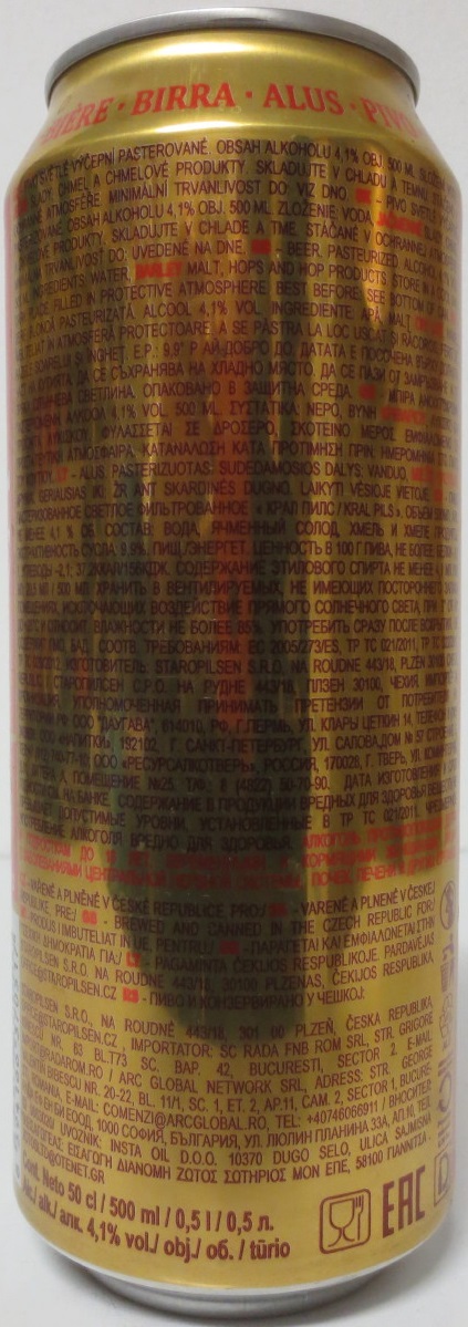 KRÁL Pils (50cl) (B/O)