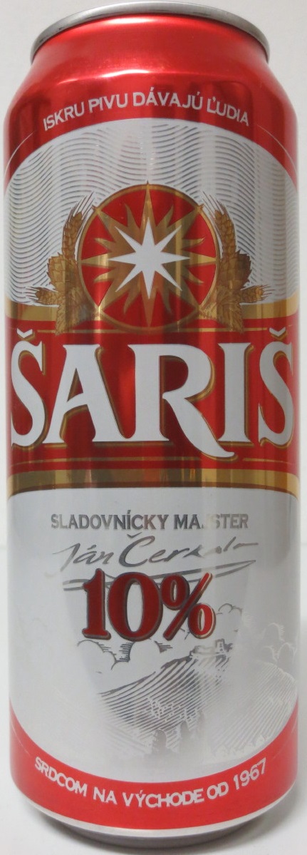 ŠARIŠ 10% (50cl) (B/O) č.2