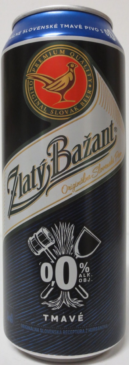 Zlatý Bažant 0,0% ALK. OBJ. TMAVÉ (50cl) (B/O)