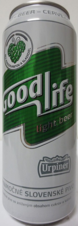 Urpiner Good life light beer (50cl)