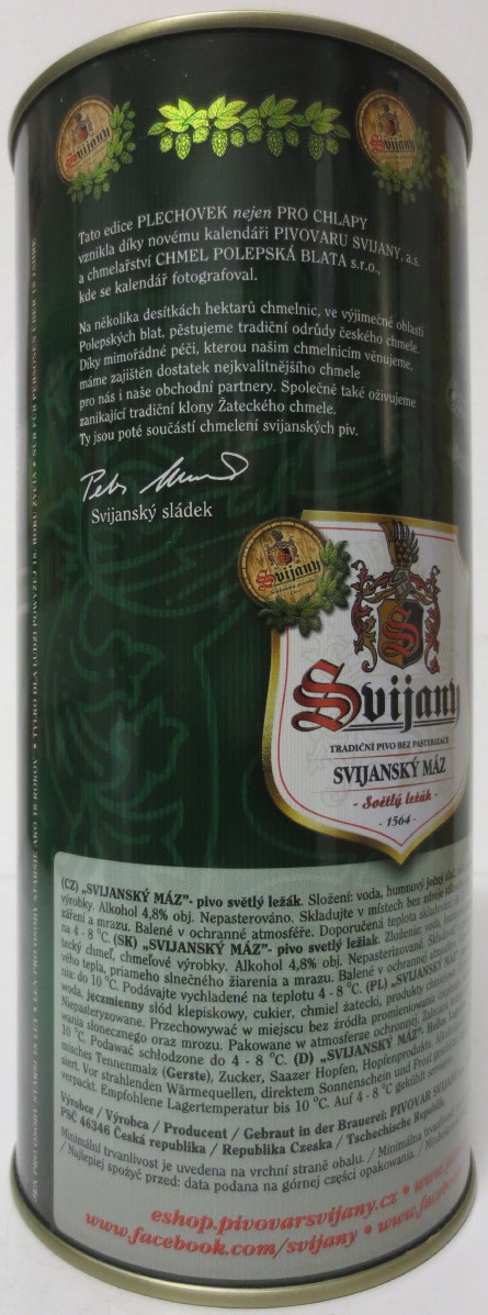 Svijany SVIJANSKÝ MÁz dívky z kalendáře č.11/2018 (200cl)