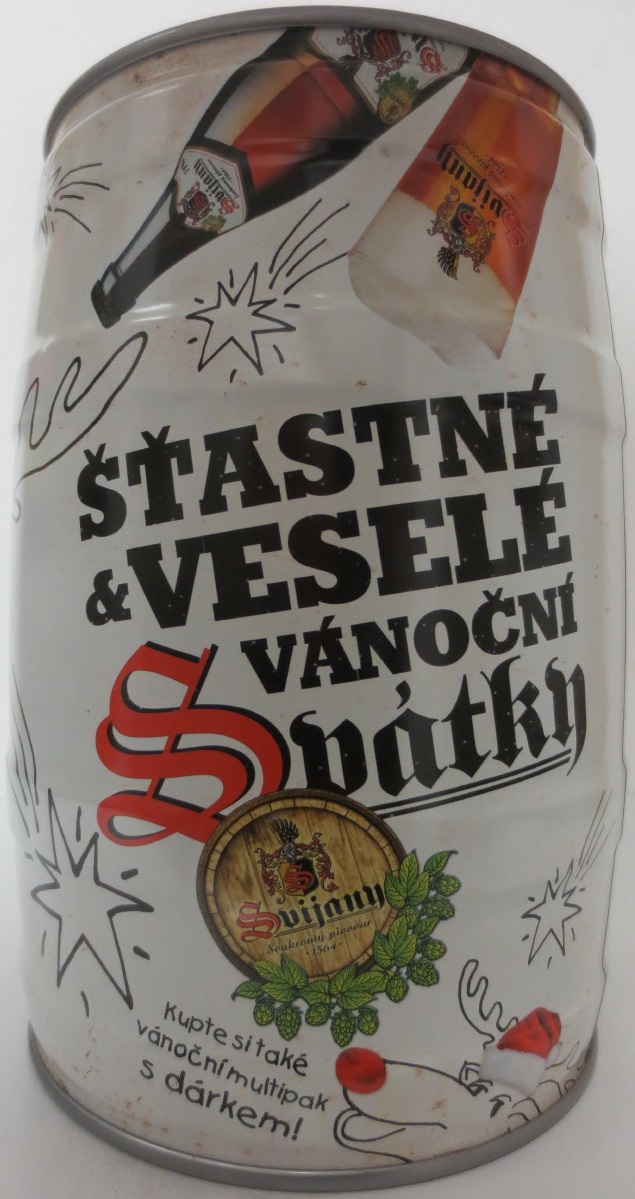 ŠTASTNÉ & VESELÉ VÁNOČNÍ Svátky 5l SVIJANSKÝ MÁZ 11% (5L) č.1