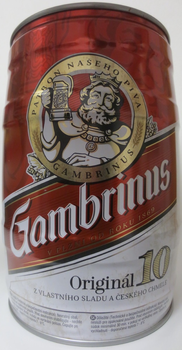 Gambrinus 10 Original (5L) č.3
