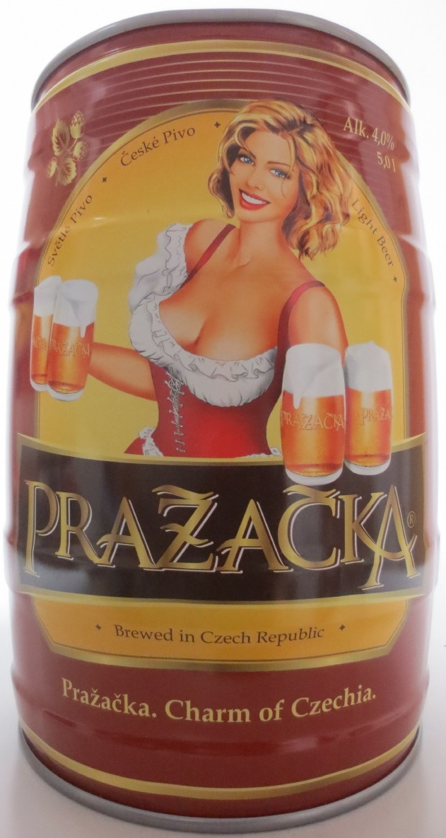 PRAŽAČKA Brewed in Czech Republic (5L) č.1