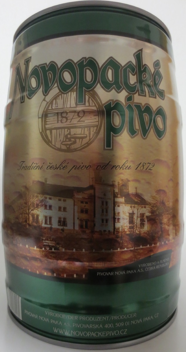 Novopacké pivo Tradiční české pivo od roku 1872 č.3