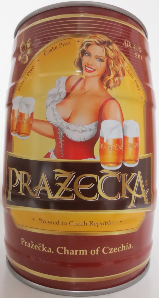 PRAŽEČKA Brewed in Czech Republic (PLATAN) č.1
