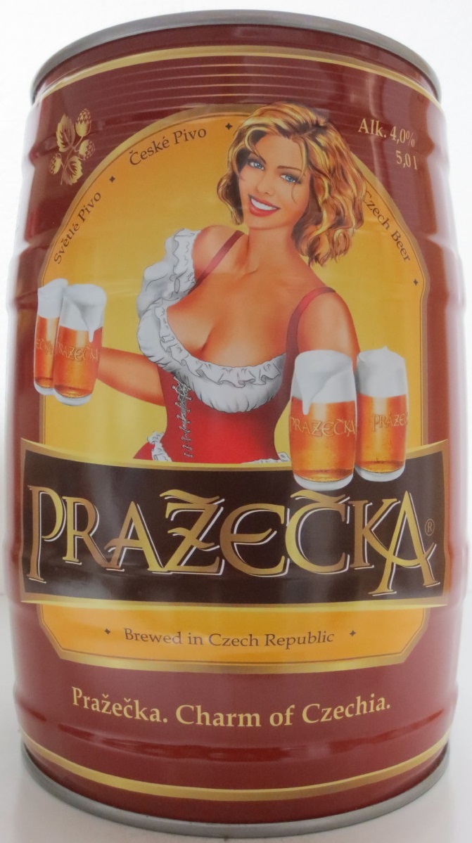 PRAŽEČKA Brewed in Czech Republic (PLATAN) č.2