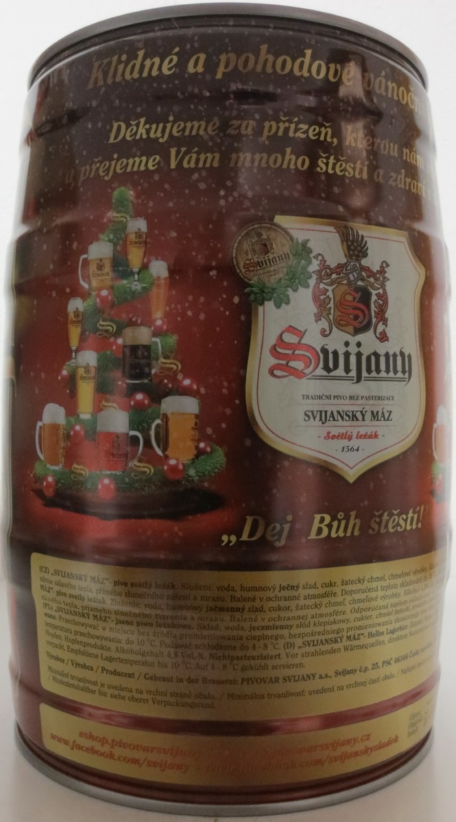 Svijany ŠŤASTNÉ A VESELÉ VÁNOČNÍ SVIJANSKÝ MÁZ