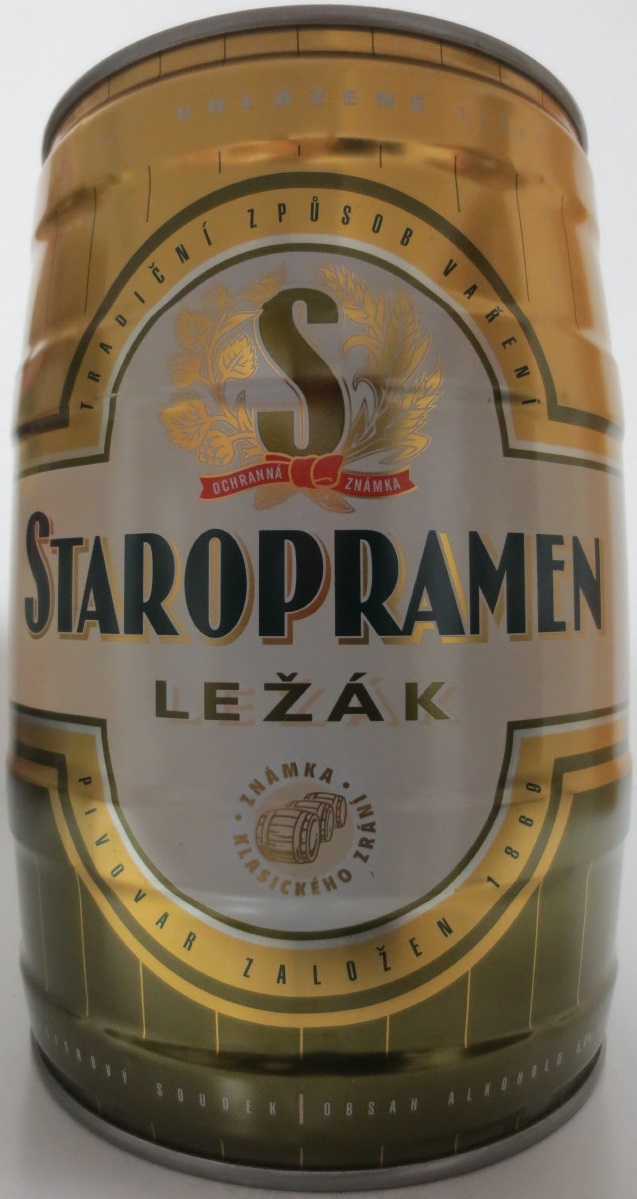 STAROPRAMEN LEŽÁK ZNÁMKA KLASICKÉHO ZRÁNÍ č.1