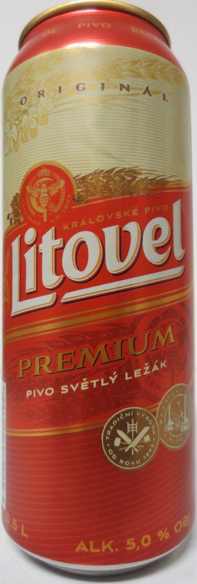 Litovel PREMIUM PALE LAGER BEER (50cl) (B/O)
