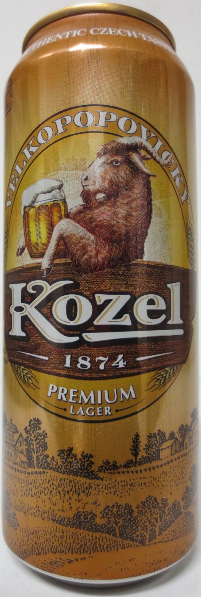 VELKOPOPOVICKÝ Kozel 1874 PREMIUM LAGER č.1 (50cl) (B/O)
