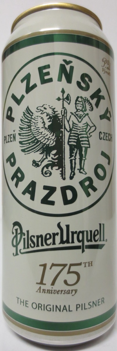 PLZEŇSKÝ PRAZDROJ Pilsner Urquell 175TH Aniversary THE ORIGINAL PILSNER č.2 (50cl) (T/O)