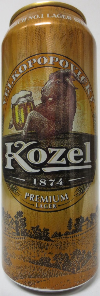 VELKOPOPOVICKÝ Kozel 1874 PREMIUM LAGER č.2 (50cl) (T/O)