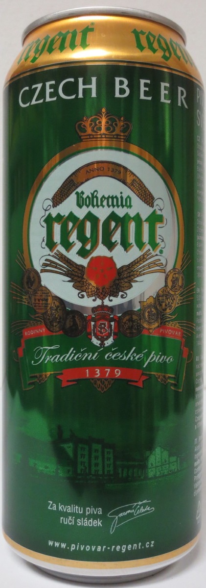 CZECH BEER Bohemia regent (50cl) (B/O) č.1