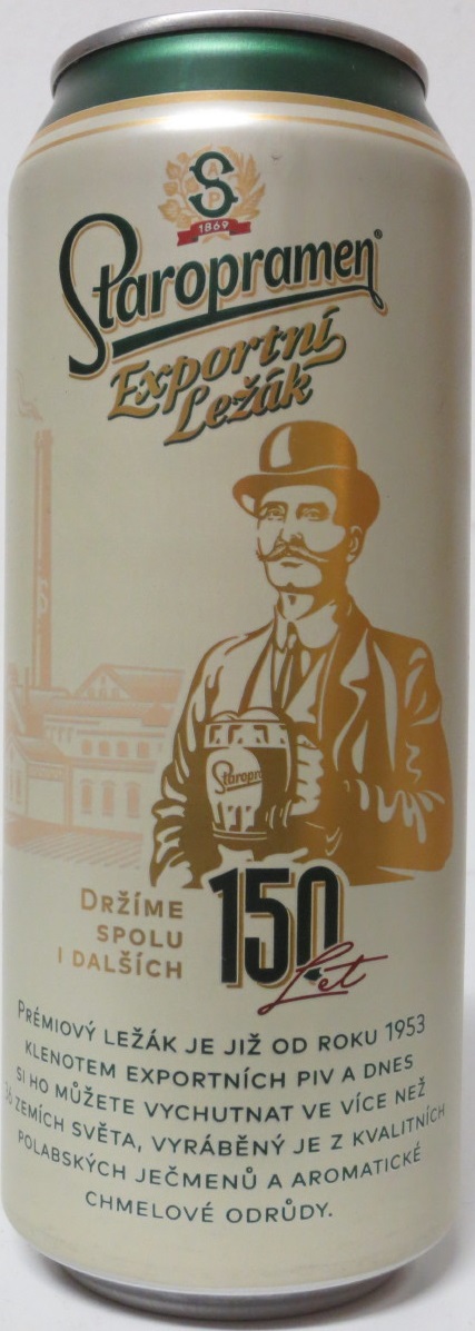 Staropramen Exportní Ležák 150 (50cl) (B/O)