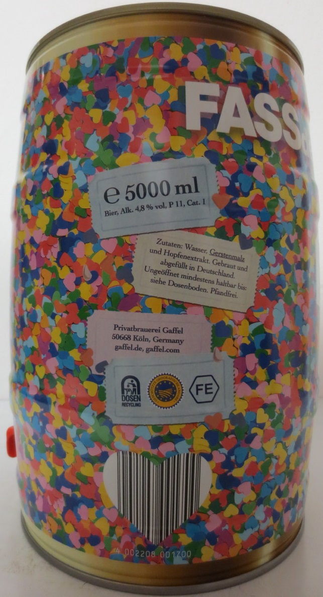 Gaffel kölsch FASSdeLOVEnd (5L) Nr.1