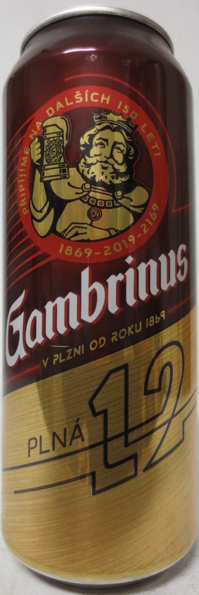150 Gambrinus PLNÁ 12 (SK) (50cl) (B/O) č.1
