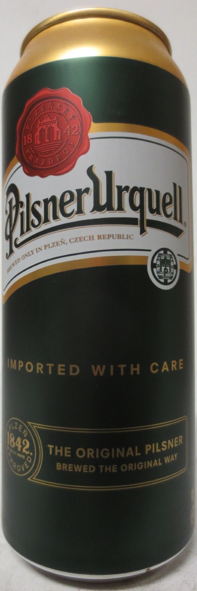 Pilsner Urquell IMPORTET WITH CARE (50cl) (B/O)