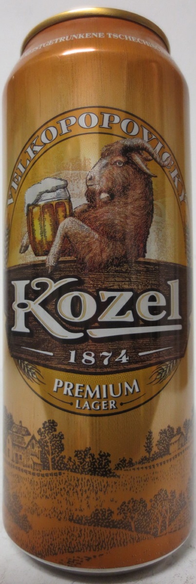 VELKOPOPOVICKÝ Kozel 1874 PREMIUM LAGER (50cl) (B/O) č.4