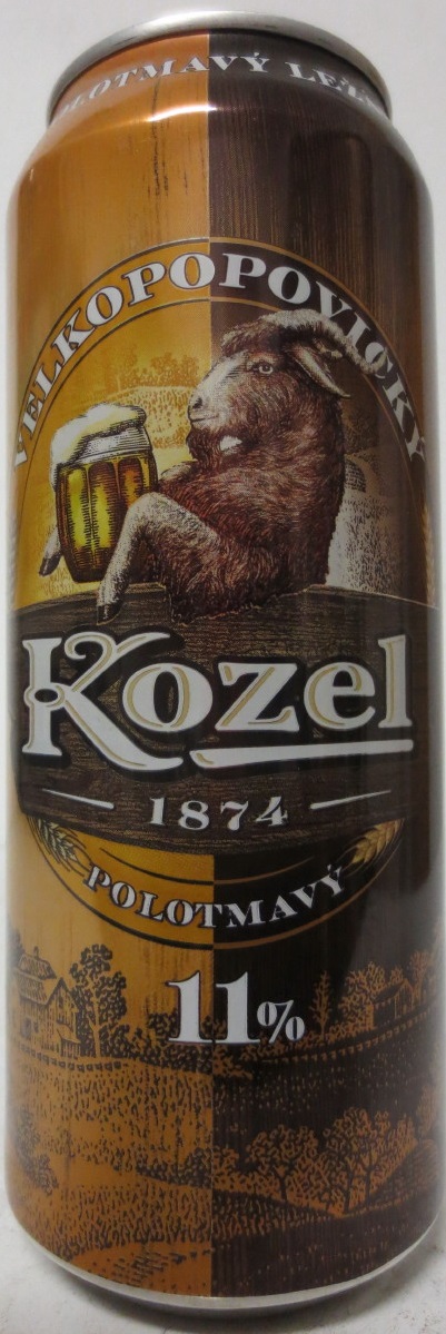 VELKOPOVICKÝ Kozel 1874 POLOTMAVÝ 11% (SK) (50cl) (B/O) č.2