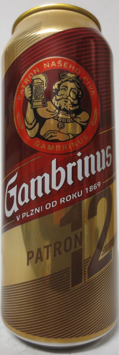 Gambrinus PATRON 12 (50cl) (B/O) č.1 (CZ)