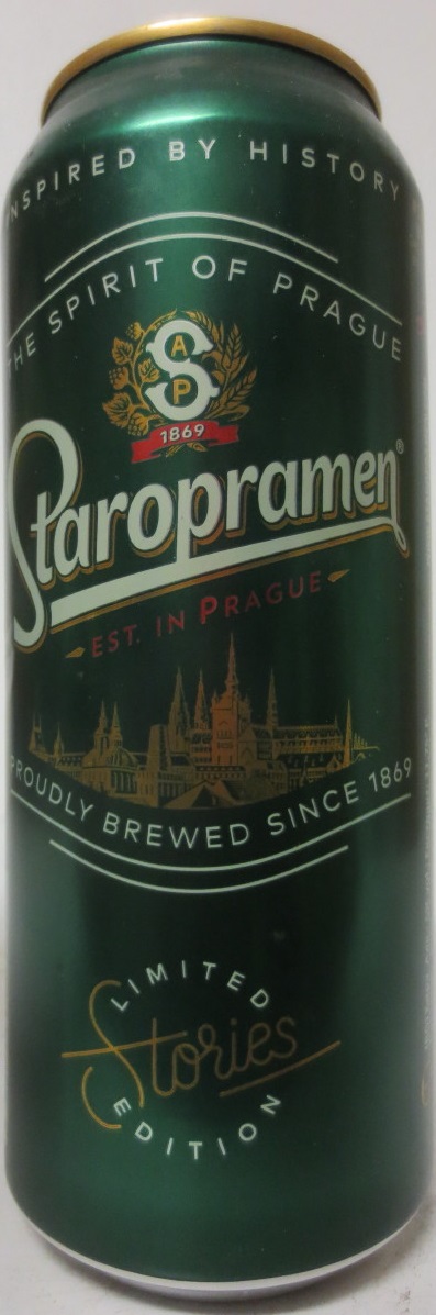 Staropramen EST IN PRAGUE LIMITED Stories EDITION (50cl) (B/O) č.2/6