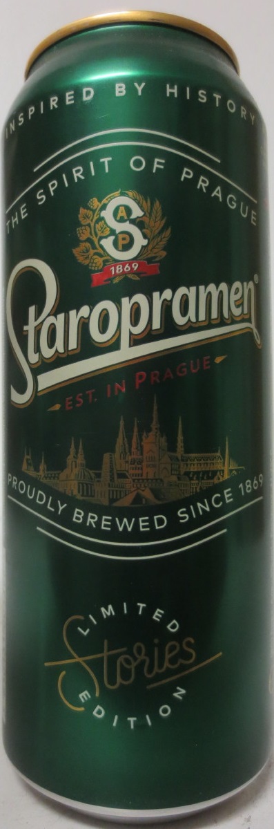 Staropramen EST IN PRAGUE LIMITED Stories EDITION (50cl) (B/O) č.6/6
