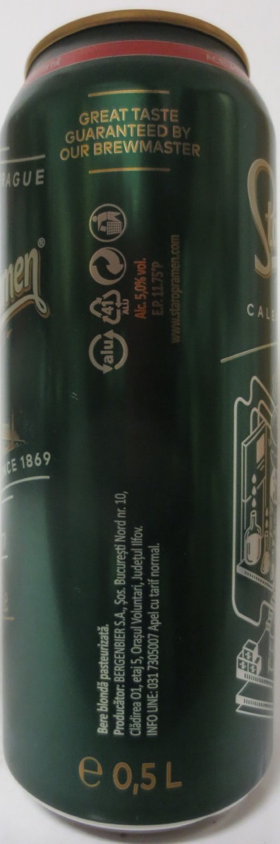 Staropramen EST. IN PRAGUE POVESTI DESPRE Savoore (50cl) (B/O) č.5/6
