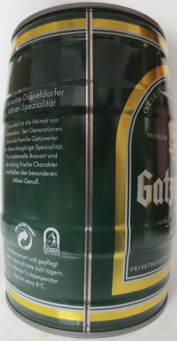 Gatzweilers Die echte Düsseldorfer Altbier-Spezialität (5L) Nr.2 