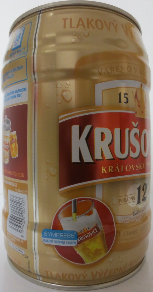 KRUŠOVICE KRÁLOVSKÝ PIVOVAR 12° č.2