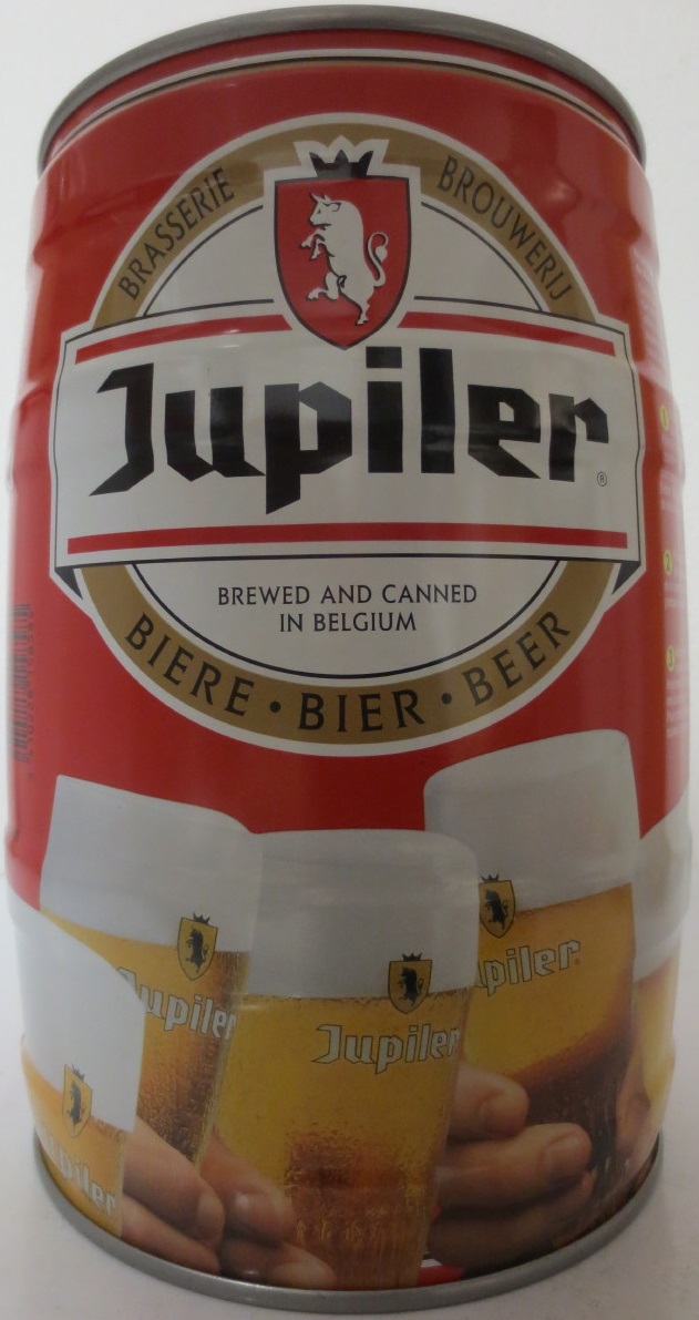 Jupiler BREWED AND CANNED IN BELGIUM (5L) Nr.1
