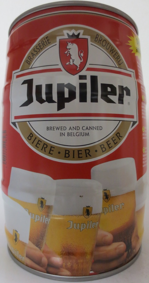 Jupiler BREWED AND CANNED IN BELGIUM (5L) Nr.2