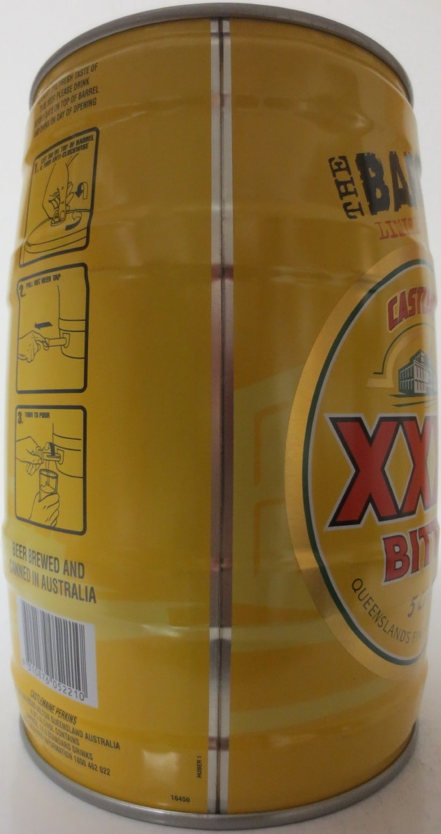 CASTLEMAINE XXXX BITTER 5 LITRES (5L) Nr.1 
