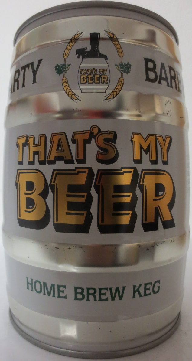 THAT´S MY BEER HOME BREW KEG (5L) Nr.1 