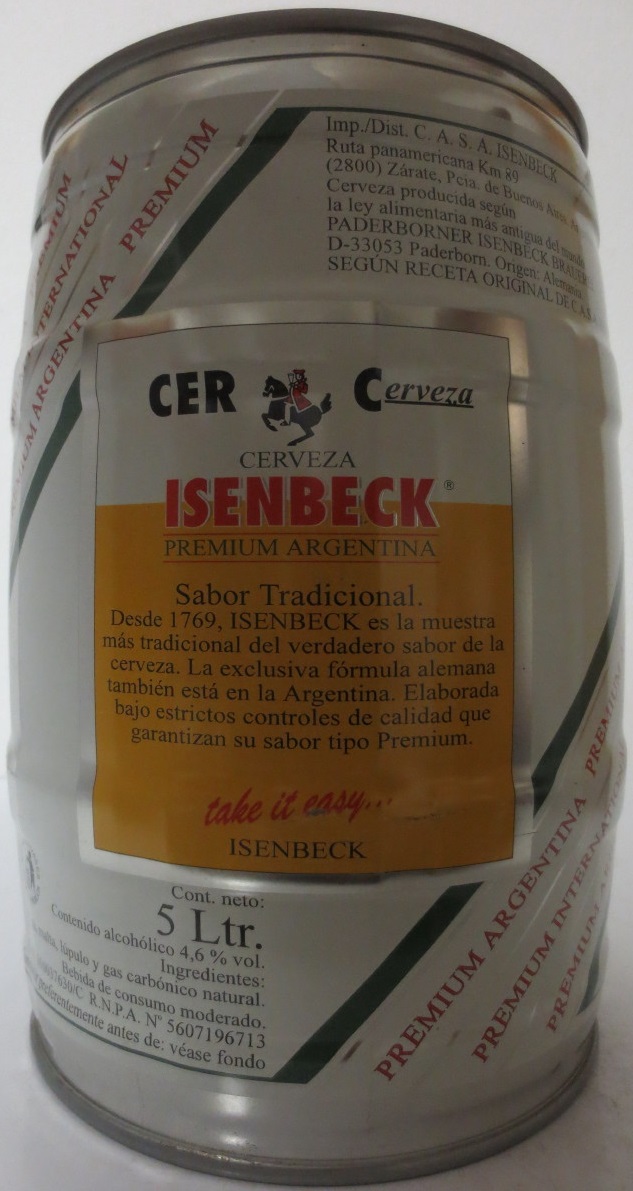 ISENBECK PREMIUM ARGENTINA Nr.1