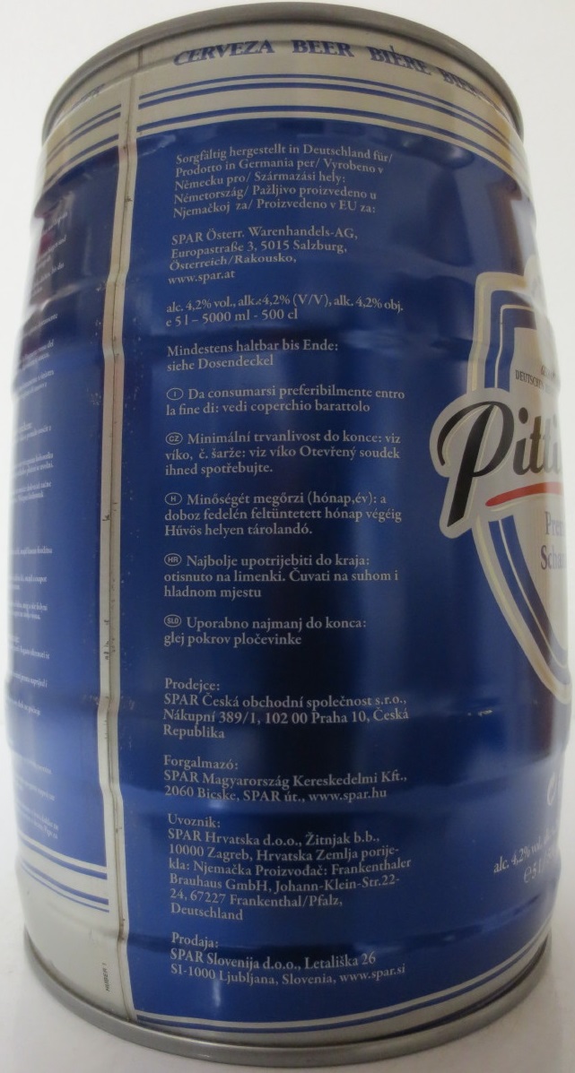 Pittinger Premium Schankbier (5L) Nr.1