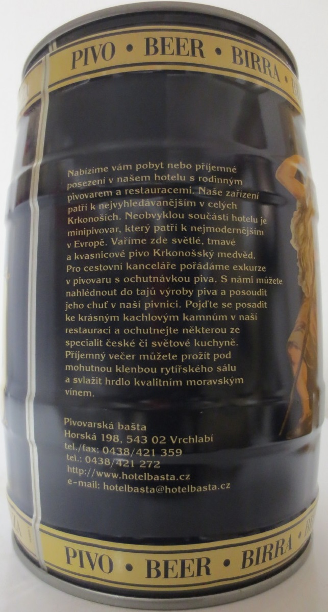 KRKONOŠSKÝ MEDVĚD č.1